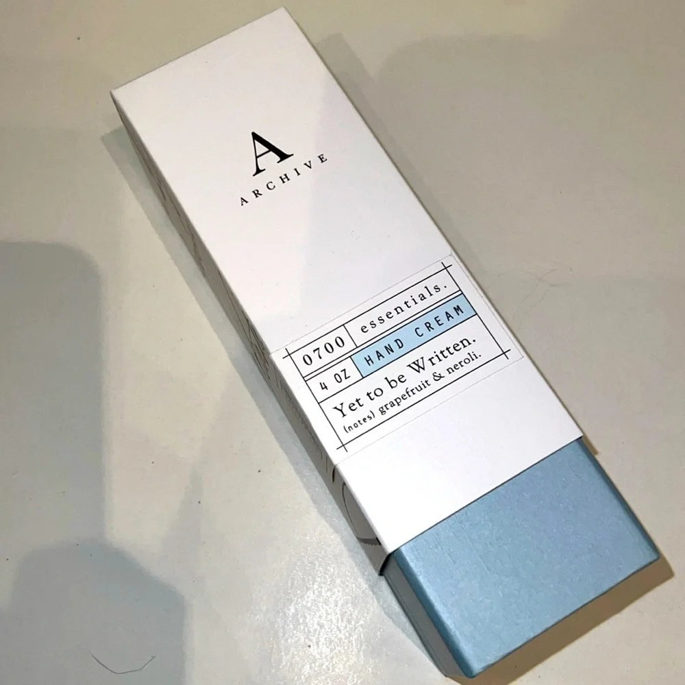 NEW Archive 0700 essentials Hand Cream Yet to Be Written  Margot Elena